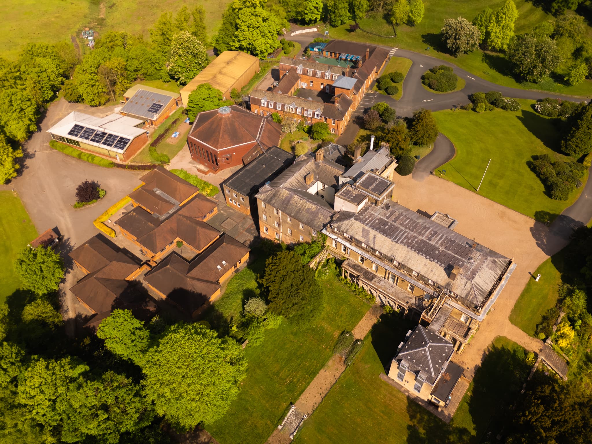 satellite view of school